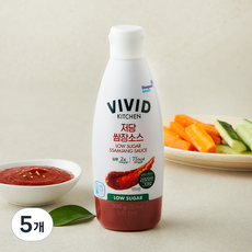 비비드키친 저당 쌈장소스, 300g, 5개