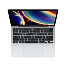 Apple 2020년 맥북 프로 13 터치바, Silver, i5-1.4GHz quad-core, SSD 512GB, 8GB