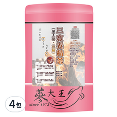 黃精人蔘三寶茶包 Set 10個, 男人私房茶, 6g, 4包