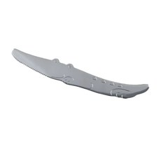 SALUS 佐藤金屬 動物造型餐具 鱷魚刀 S 430不鏽鋼 日本產, M, 1支