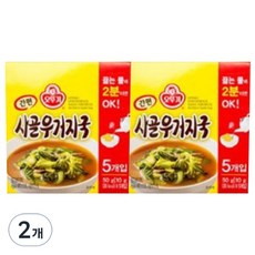 오뚜기 간편 사골 우거지국, 50g, 2개