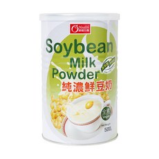康健生機 純濃鮮豆奶, 即沖即飲, 無添加蔗糖, 500g, 1罐