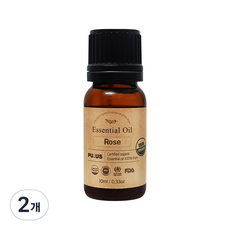 퓨어스 로즈 오일 꽃 플로럴향, 10ml, 2개