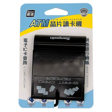 Songwin 尚之宇 ATM晶片讀卡機 8.77 x 2.2cm, CI-693-BK, 1盒