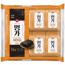 CJ제일제당 명가 재래김, 64g (4g x 16p), 1개