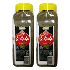 오뚜기 오쉐프 순후추, 450g, 2개 450g, 2개