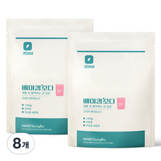 갓성비 베이킹 소다 다목적 세제 리필형, 1kg, 8개