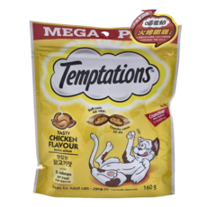 Temptations 喵愛餡 貓點心, 火烤嫩雞口味, 160g, 1包