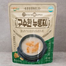 라이트잇 간편하게 끓여먹는 구수한 누룽지 2kg 1개 상품 이미지