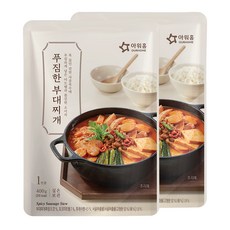 OURHOME 部隊鍋, 400g, 韓國原裝人氣湯品, 料多實在, 2包