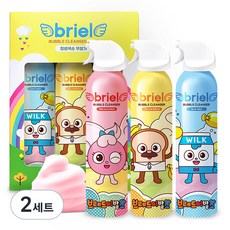 디보트브리엘 유아용 브레드 이발소 버블클렌저 딸기향 + 바나나향 + 풍선껌향 3종세트, 2세트
