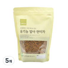 올가홀푸드 유기농 발아 현미차, 500g, 1개입, 5개