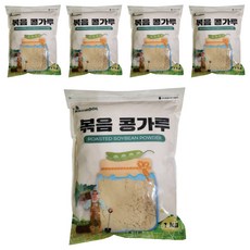 한울식품 볶음 콩가루, 5개, 1kg