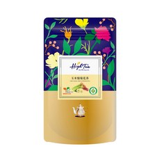 High Tea 伂橙 玉米鬚菊花茶, 臺灣在地, 無咖啡因茶飲, SGS檢驗合格, 3g, 12包, 1袋