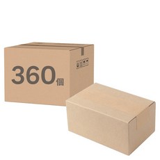 comet 紙箱, 360個