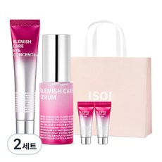 아이소이 블레미쉬 케어 업 잡티로즈세럼 15ml + 아이크림 17ml + 크림 7ml x 2p + 쇼핑백 세트, 2세트