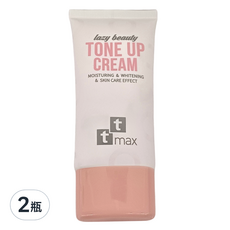 ttmax 懶美人素顏雪白霜, Tone Up Cream 保濕亮白, 2瓶