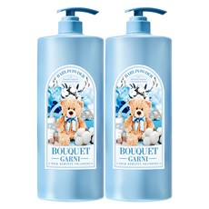 부케가르니 실크 케라틴 샴푸 베이비파우더향, 2L, 2개