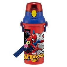 Skater PSB5SANAG 抗菌直飲水壺 蜘蛛人, 480ml, 1個
