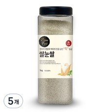 Prime Field 쌀눈쌀 백미 특등급, 1kg, 5개