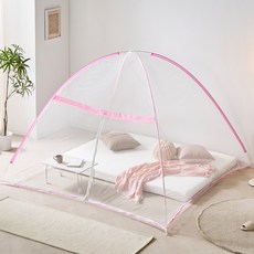 ALTTEURI 彈開式蚊帳, 粉色的, 1入