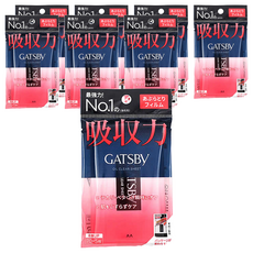 GATSBy 超強力 吸油面紙 軟片型, 75張, 8包