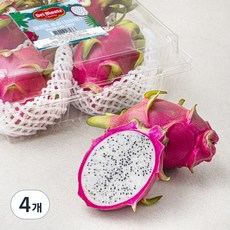 델몬트 용과 화이트 4개입, 1.7kg, 4개