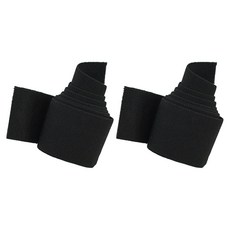 Kohas iD 素色彈性布料 50mm, 黑色, 2件