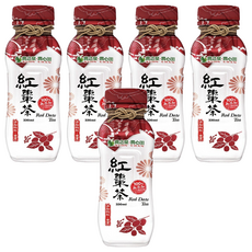潤之泉潤心田 紅棗茶, 330ml, 100% 無添加人工添加物, 全天然紅棗茶, 5瓶