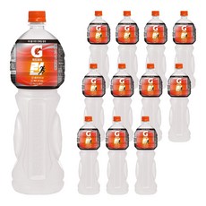 게토레이 런 스포츠 음료, 12개, 1.5L