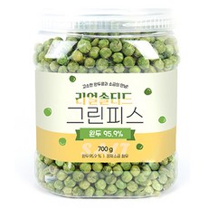 우리가스토리 리얼 솔티드 그린피스 완두콩 과자, 1개, 700g