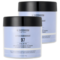 W.DRESSROOM 室內芳香劑 No.97 April Cotton, 110g, 2個
