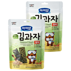 일동후디스 아이얌 김과자, 참깨, 20g, 2개