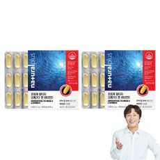 naturalplus 超臨界rTG OMEGA3&維他命D膠囊, 60顆, 2盒