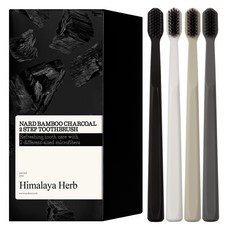 부케가르니 나드 대나무숯 2단계 미세모 칫솔