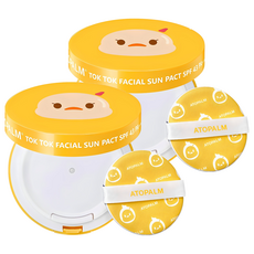 아토팜 톡톡 페이셜 선팩트 SPF43 PA+++, 15g, 2개