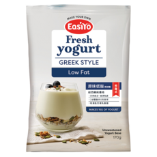 EasiYo 希臘優格粉 原味低脂, 紐西蘭進口 含乳酸菌, 170g, 1包