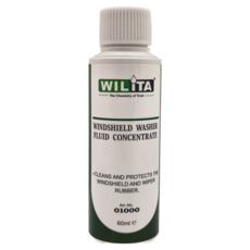WILIiTA 威力特 全效濃縮雨刷精 60ml, 超強洗淨力, 無水痕殘留, 維持雨刷效能, 1瓶