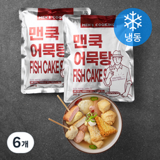맨즈쿠킹 맨쿡 어묵탕 (냉동), 280g, 6개