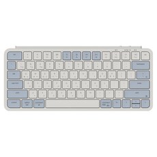 키크론 B1 Pro 무선 텐키리스 키보드, 레트로 블루, B1P-K11, 제조사축