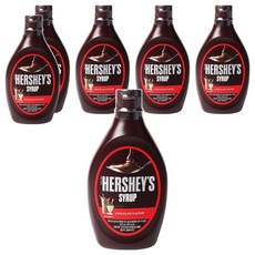 HERSHEY'S 好時 巧克力醬, 623g, 6瓶