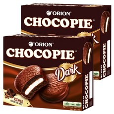 ORION 好麗友 黑巧克力派, 360g, 2盒