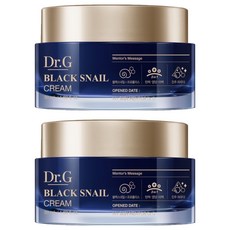 닥터지 블랙 스네일 크림 듀오, 50ml, 2개