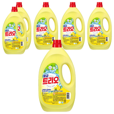 Trio 抗菌洗潔精, 檸檬/青檸, 1kg, 6個