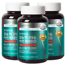 Nutri D-DAY 優質鈣鎂鋅維生素D錠, 90顆, 3罐