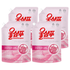 울샴푸 오리지널 울세제 리필, 1.5L, 4개