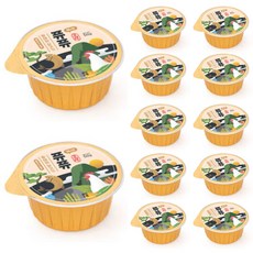 퓨퓨 고양이 간식 미니캔 50g, 황태 + 닭고기 혼합맛, 12개