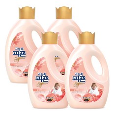 피죤 고농축 시그니처 섬유유연제 라피에스타 본품, 2L, 4개