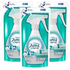febreze 風倍清 織物除菌消臭噴霧補充包 高效除菌, 320ml, 3包