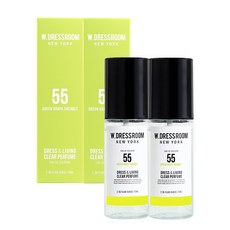 더블유드레스룸 드레스 & 리빙 클리어 퍼퓸 S2 70ml, No55 그린그레이프 샤벳, 2개